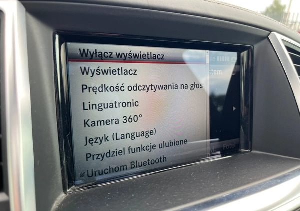 Mercedes-Benz GL cena 174660 przebieg: 127847, rok produkcji 2014 z Biała małe 781